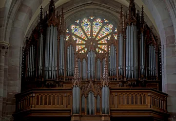 West rose window